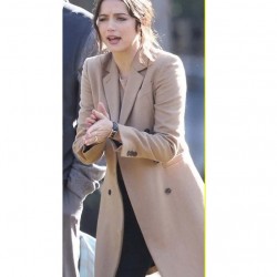 Ana De Armas Deep Water Trench Coat