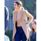 Ana De Armas Deep Water Trench Coat