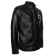 Anbu Naruto Black Leather Jacket Costume Anbu Naruto Black Leather Jacket Costume