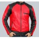 Andrew Mens Vintage Leather Biker Jacket