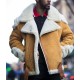 Andrew Tan Heavy Biker Shearling Leather Jacket