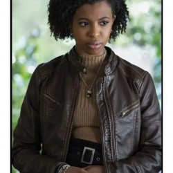 Ani Achola Tv Series 13 Reason Why Leather Jacket