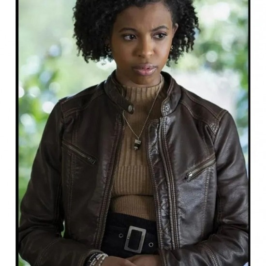 Ani Achola Tv Series 13 Reason Why Leather Jacket