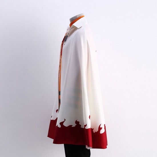 Anime 4th Hokage Naruto Cloak Costume