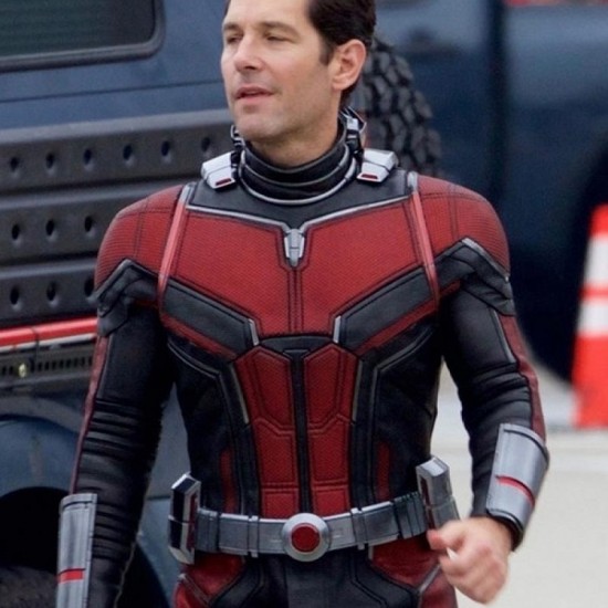 Antman (Paul Rudd) Red and Black Jacket