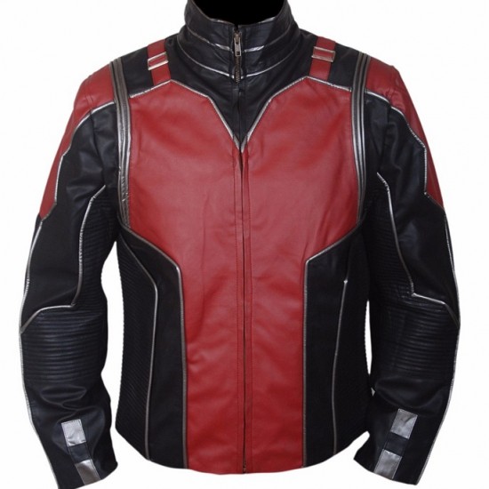 Antman (Paul Rudd) Red and Black Jacket