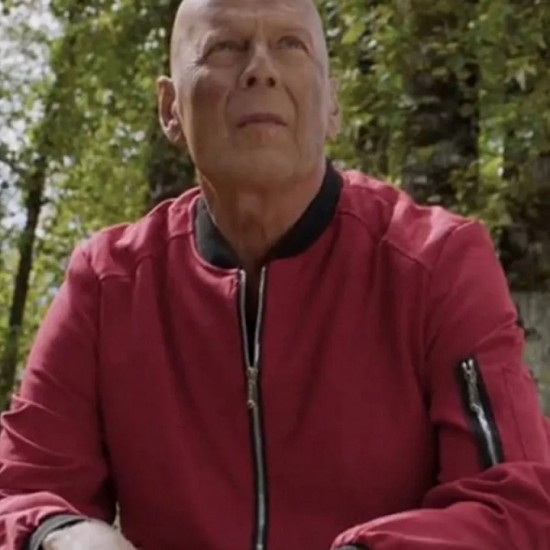 Apex Bruce Willis Bomber Jacket
