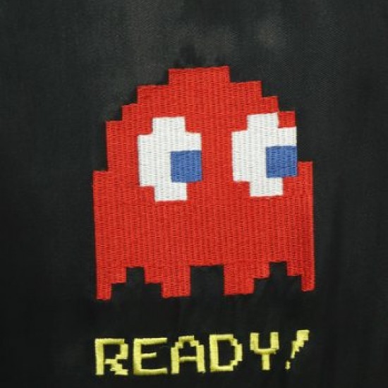 Pacman Arcade Game Satin Jacket Japan Pacman Jacket Pacman Arcade Game Satin Jacket Japan Pacman Jacket