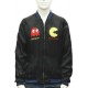 Pacman Arcade Game Satin Jacket Japan Pacman Jacket Pacman Arcade Game Satin Jacket Japan Pacman Jacket