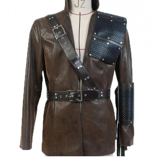 Arrow Malcolm Merlyn Leather Coat