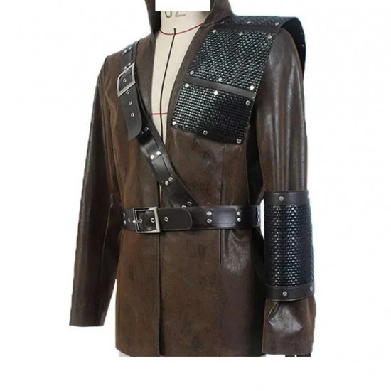 Arrow Malcolm Merlyn Leather Coat