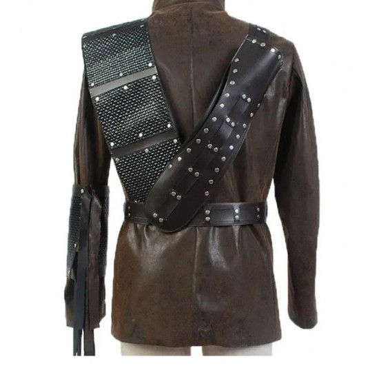 Arrow Malcolm Merlyn Leather Coat