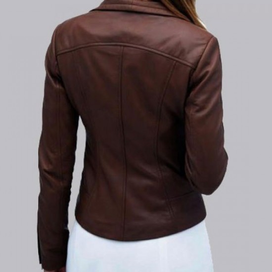 Anderson Lyla Michaels Arrow Marie Leather Jacket