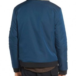 Arrow Rick Gonzalez Fur Collar Blue Jacket