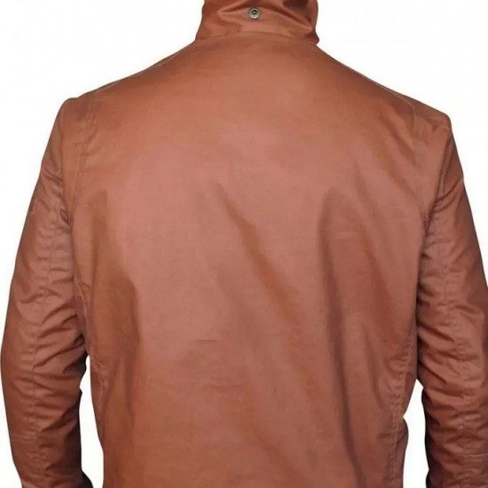 Stephen Amell Arrow Season 2 Brown Cotton Jacket Stephen Amell Arrow Season 2 Brown Cotton Jacket