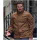Stephen Amell Arrow Season 2 Brown Cotton Jacket Stephen Amell Arrow Season 2 Brown Cotton Jacket