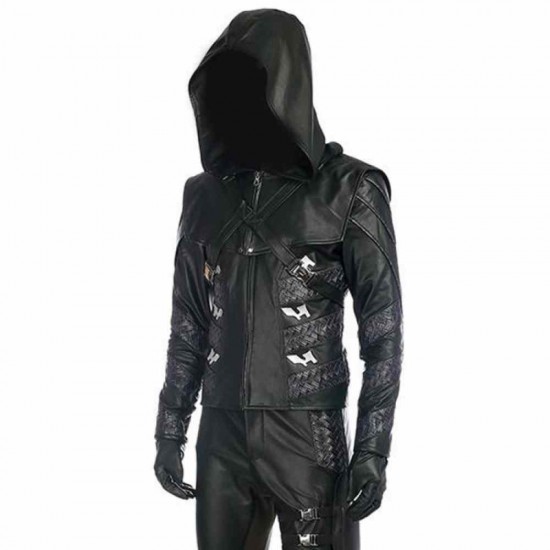 Prometheus Arrow Season 5Jacket With Hood Prometheus Arrow Season 5Jacket With Hood