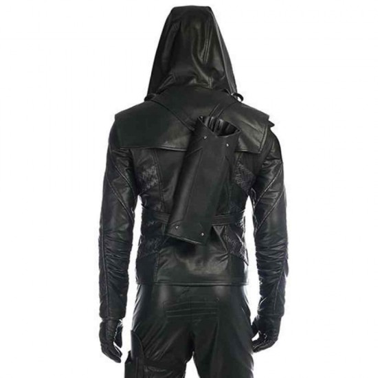 Prometheus Arrow Season 5Jacket With Hood Prometheus Arrow Season 5Jacket With Hood