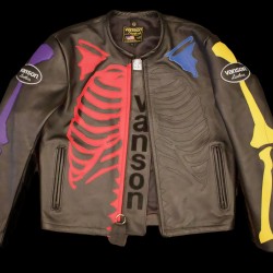 Vanson and Askan Bone Leather Jacket