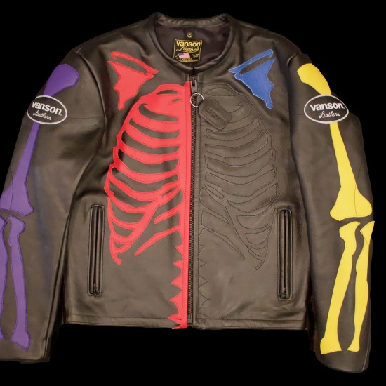 Vanson and Askan Bone Leather Jacket Vanson and Askan Bone Leather Jacket