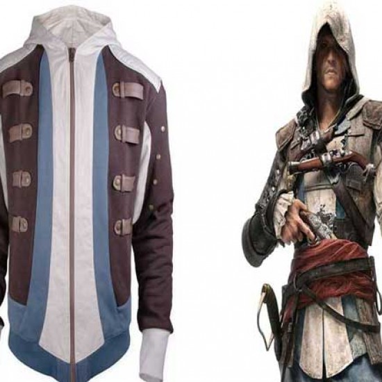Macho Assassins Creed 4 Leather Jacket Macho Assassins Creed 4 Leather Jacket
