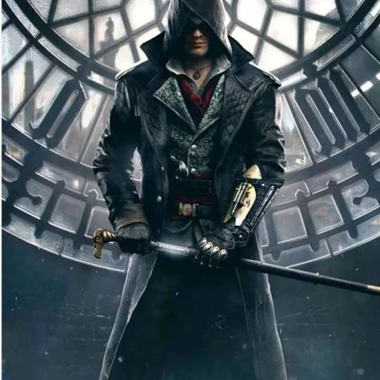 Assassin’s Creed Syndicate Jacob Leather Trench Coat Costume