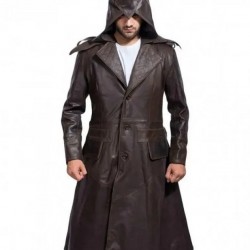 Assassin’s Creed Syndicate Jacob Leather Trench Coat Costume
