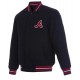 Atlanta Braves Navy Blue Varsity Jacket Atlanta Braves Navy Blue Varsity Jacket