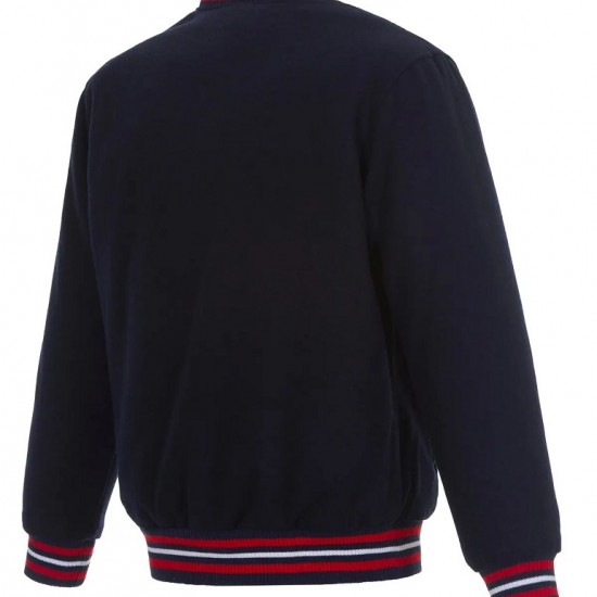 Atlanta Braves Navy Blue Varsity Jacket