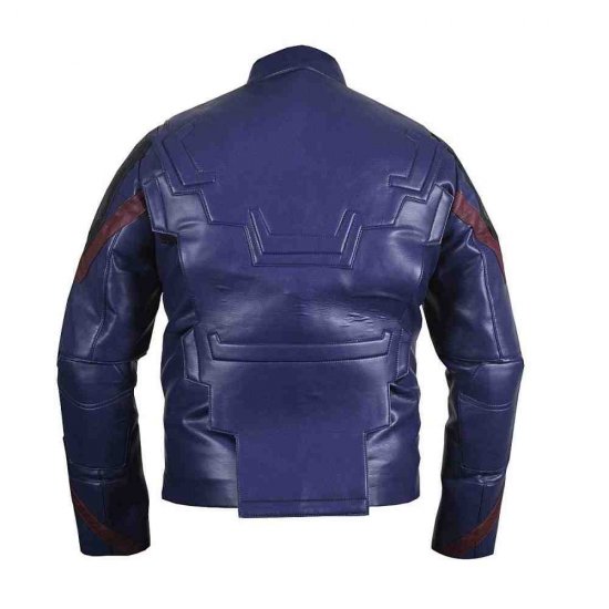 Captain America Avengers Endgame Cosplay Leather Jacket