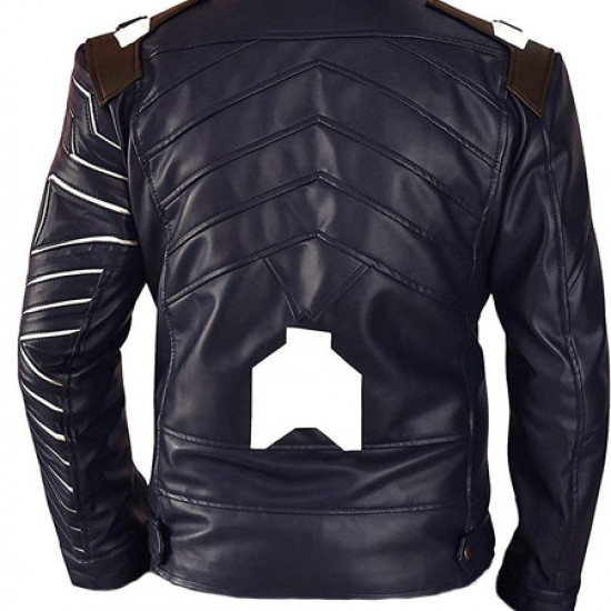 Avengers Infinity War Bucky Barnes Classic Jacket