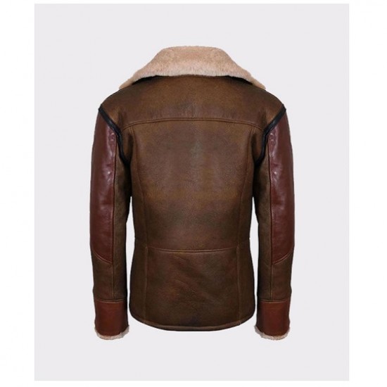 Aviator Raf B3 Men’s Leather Bomber Flying Jacket