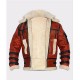 Aviator Sheepskin Men’s B6 Bomber Shearling Leather Jacket