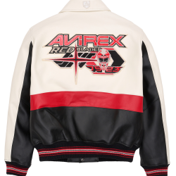 Avirex Biker Blades Biker Leather Jacket