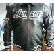 Avirex Blackhawks Black Biker Varsity Jacket