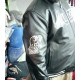 Avirex Blackhawks Black Biker Varsity Jacket Avirex Blackhawks Black Biker Varsity Jacket