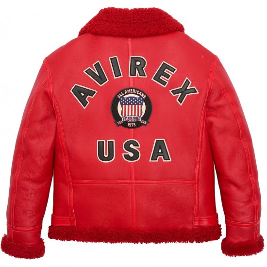 Avirex Icon Shearling Jacket Avirex Icon Shearling Jacket