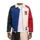 Mens Blue Colorblock Icon Military Avirex Bomber Jacket