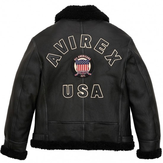 USA Icon Avirex Shearling Jacket USA Icon Avirex Shearling Jacket