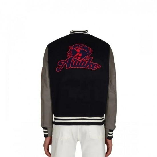 Chenille Patches Navy Combo Awake Ny Varsity Jacket Chenille Patches Navy Combo Awake Ny Varsity Jacket