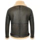 B-3 Leather Sheepskin Shearling Jacket