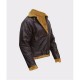 B3 Flying Aviator Shearling Bomber Leather Jacket