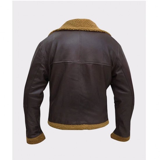 B3 Flying Aviator Shearling Bomber Leather Jacket B3 Flying Aviator Shearling Bomber Leather Jacket