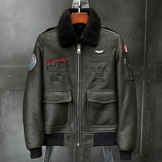 B6 Airforce Flight Black Jacket