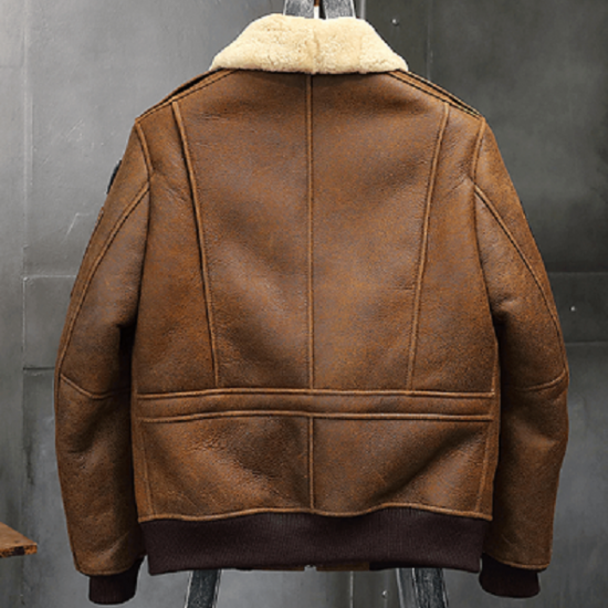 B6 Airforce Flight Brown Jacket