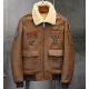 B6 Airforce Flight Brown Jacket B6 Airforce Flight Brown Jacket