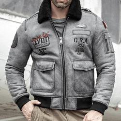 B6 Airforce Flight Gray Jacket