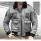 B6 Airforce Flight Gray Jacket B6 Airforce Flight Gray Jacket