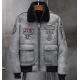 B6 Airforce Flight Gray Jacket B6 Airforce Flight Gray Jacket