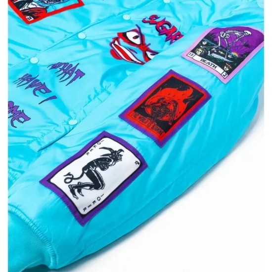 Mutant Baby Blue Bomber Jacket